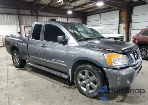 2015 Nissan Titan S из США, поврежденный, VIN 1N6BA0CAXFN512903